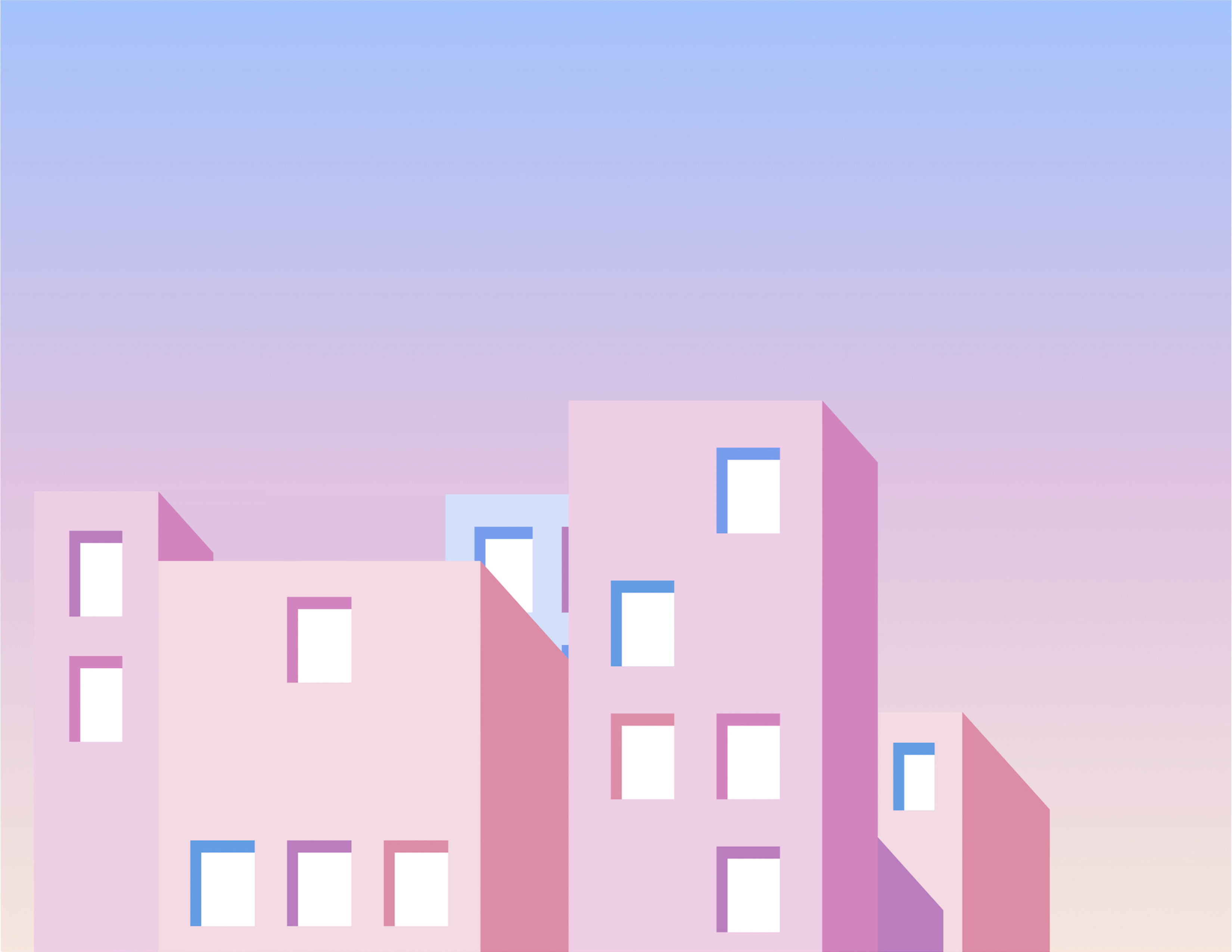 Neighbourhoods.8.5 x 11'' <br>Digital art <br>2020