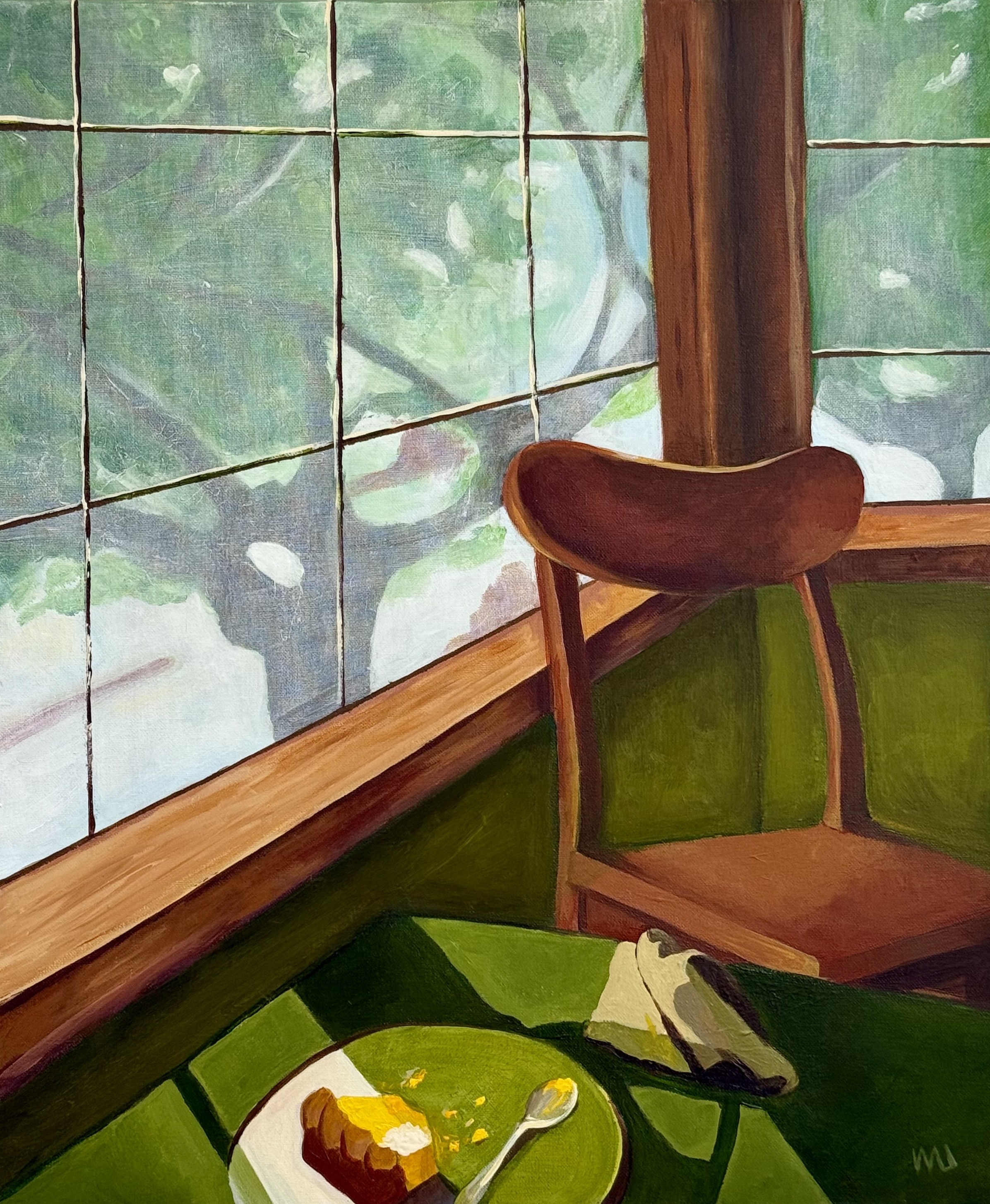 Brunch, 2025. Acrylic on canvas.